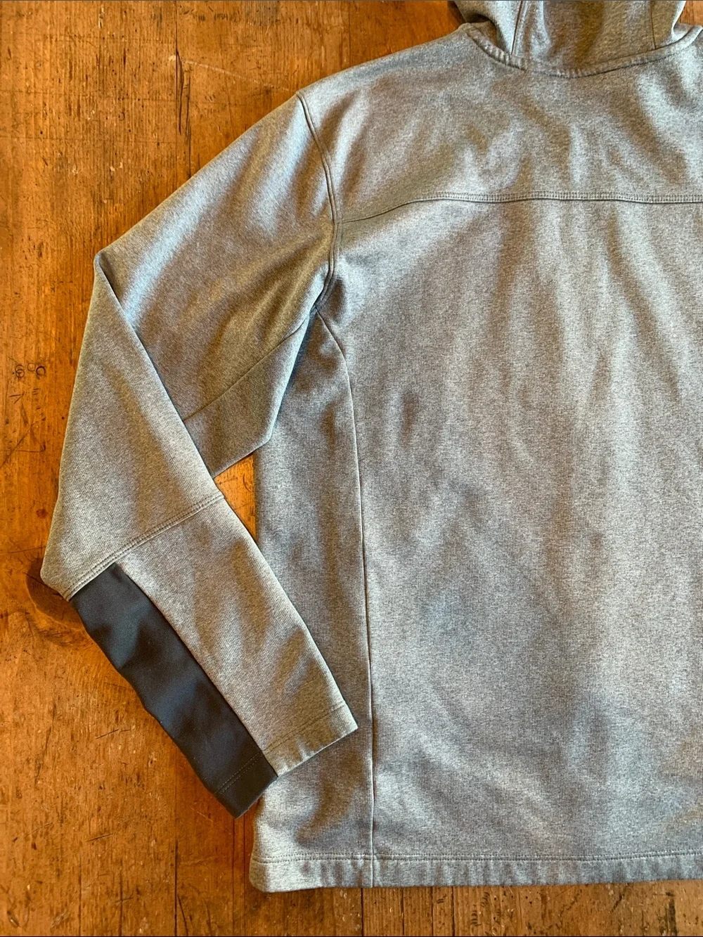 The North Face Men's Heather Gray Hooded Softshell Jacket